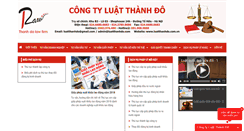 Desktop Screenshot of luatthanhdo.com