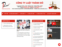 Tablet Screenshot of luatthanhdo.com